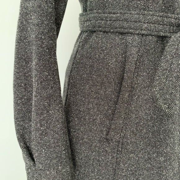 Lululemon Apres Sport Belted Jacket with Hood size 6 Brown/Grey/white tweed - Picture 8 of 12